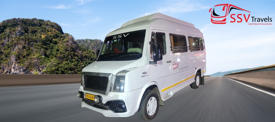 12-Seater Bus (2+1) – AC & Non-AC